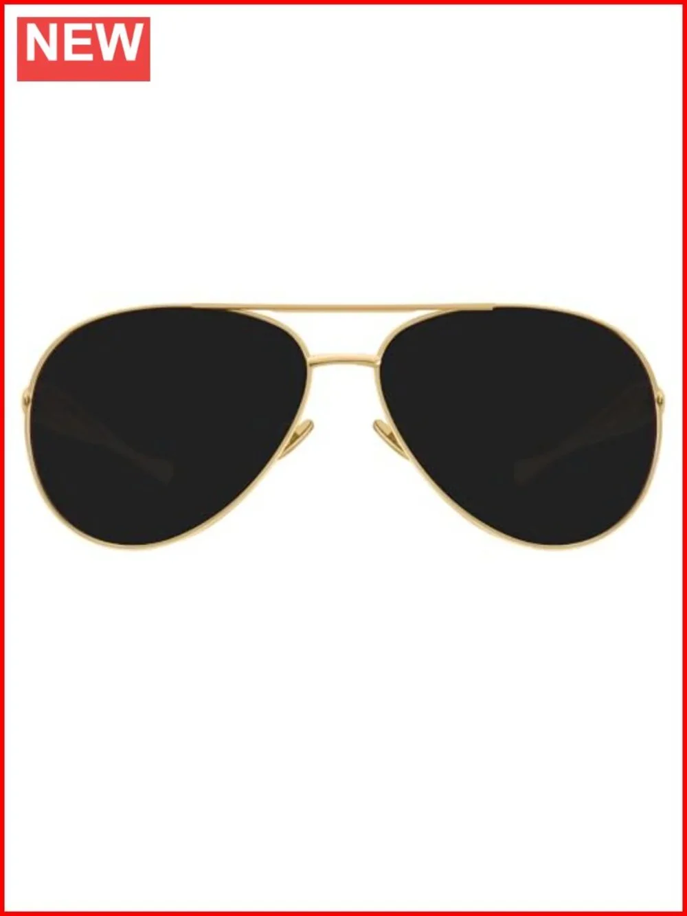 Oversized Aviator Sunglasses Retro Pilot Shield Unisex UV400